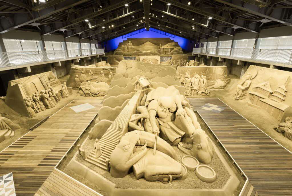 鳥取砂丘砂の美術館